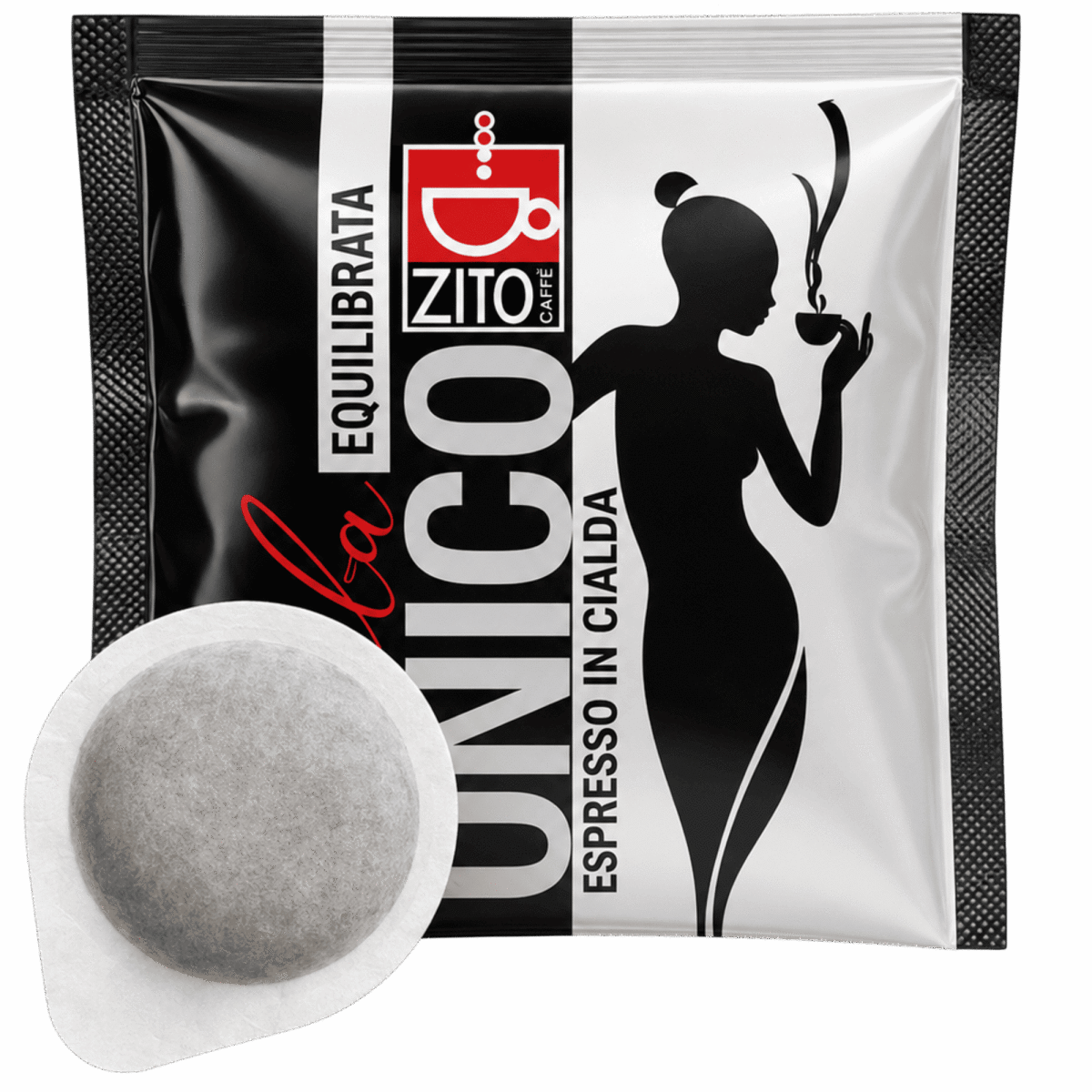 Cialde Zito Caffè, formato ESE 44, miscela Unico
